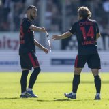 Depuis la sortie de son capitaine Ali Kabacalman (à gauche), le FC Sion a montré quelques signes de fébrilité.